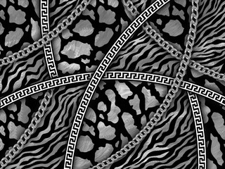 abstract leopard print texture design	
