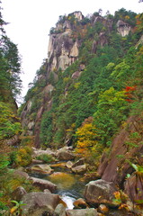 奇岩奇石の宝庫　秋の昇仙峡の渓谷美