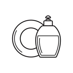 Dishwasher detergent.