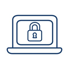 Computer security concept.