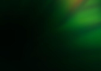 Fototapeta premium Dark Green vector glossy abstract background. A vague abstract illustration with gradient. Brand new design for your business.