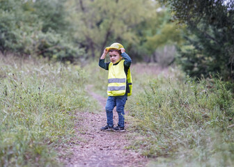 construction boy