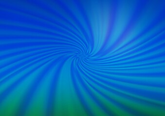 Light BLUE vector glossy abstract template. Creative illustration in halftone style with gradient. Brand new design for your business.