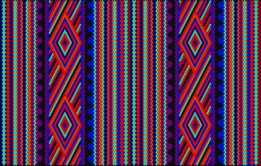 Seamless, ethnic ornament for fabrics, interiors, ceramics and furniture in the Arabic style.