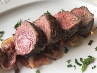 lamb chops with vegetables