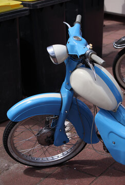 Beautiful classic moped