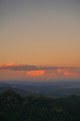 Sunset in Trucafor, Spain