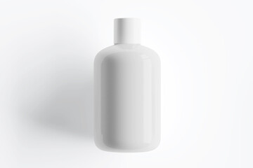 Bottle cosmetic mock up - 3d rendering