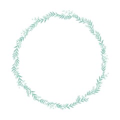 Frame with nature concept.