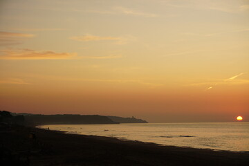 Beach sunrise