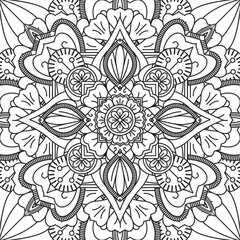 Abstract intricate design vector illustration
