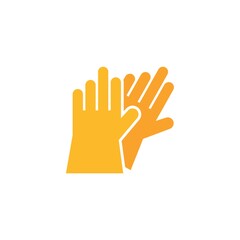 Obraz premium Washing gloves design simple