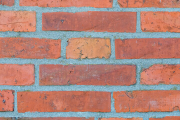 Obraz premium red brick wall or brick background