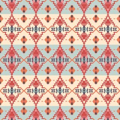 Seamless aztec background