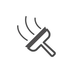 Window squeegee vector illustration