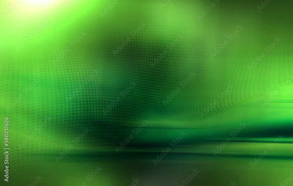 Poster green gradient abstract background effect halftone graphic blurred. used for background wallpaper bu