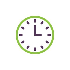 Clock icon vector illustration