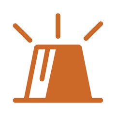 Sounding sirene vector illustration