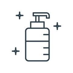Soap dispenser vector illustration