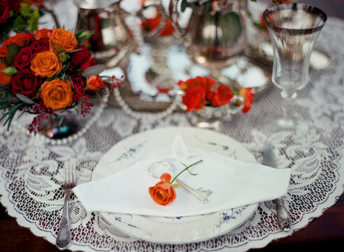wedding tablescape