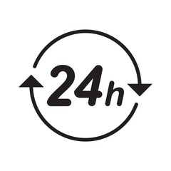 24 hour icon