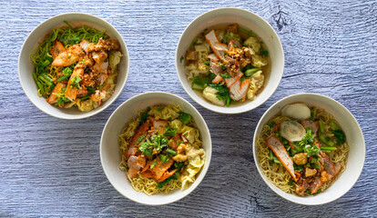 Thai Noodles and Wanton Soups 