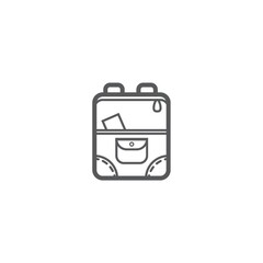 Backpack icon.