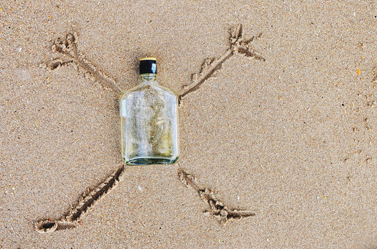 Beach party hangover