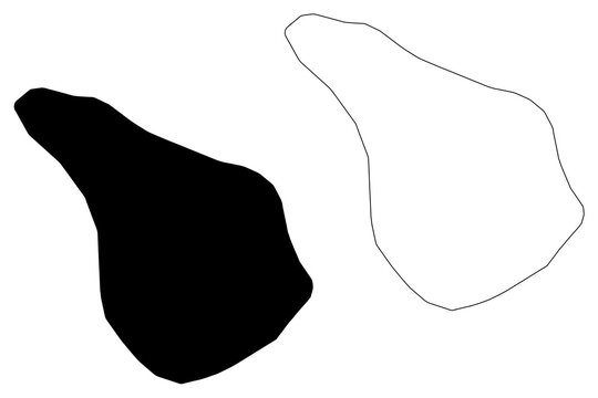 Zaria City (Federal Republic of Nigeria, Kaduna State) map vector illustration, scribble sketch City of Zazzau map