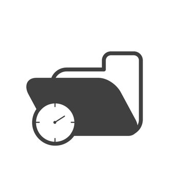 clock document icon