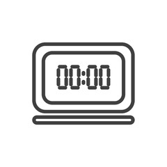 digital clock icon