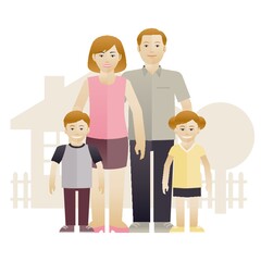 Obraz premium Family portrait