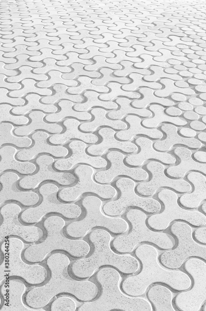Poster abstract geometric white stone slab pattern in black and white. high resolution full frame textured 