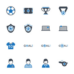 Soccer icons - Set 1
