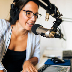 Talk Show at Online Radio Station