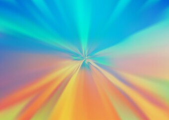 Obraz premium Light Blue, Yellow vector abstract bokeh pattern. Modern geometrical abstract illustration with gradient. The background for your creative designs.