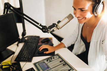 Talk Show at Online Radio Station