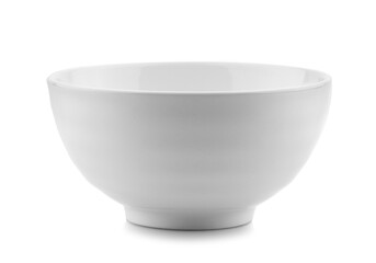 white bowl on white background