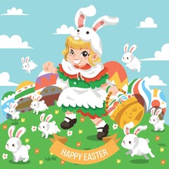 happy easter design