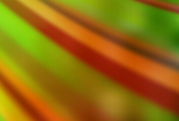 Light Orange vector glossy abstract layout.