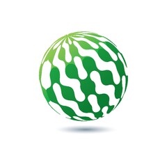 globe logo element