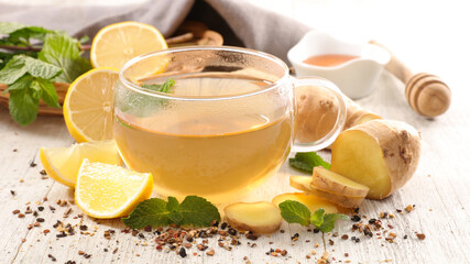 lemon and ginger tea mug