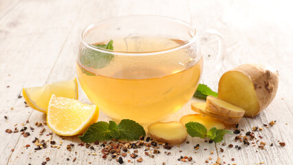 lemon and ginger tea mug