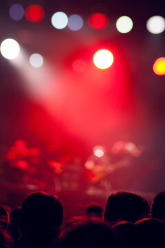 Concert of live music festival