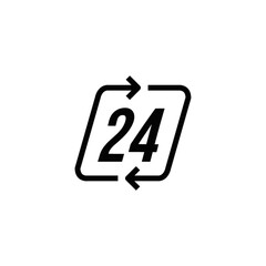 24 hour icon