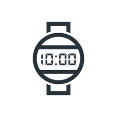 Digital watch icon