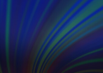 Dark BLUE vector blurred bright template. Colorful illustration in blurry style with gradient. A completely new design for your business.
