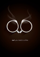 creative coffee poster