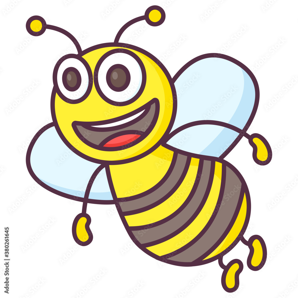 Poster Laughing Bee