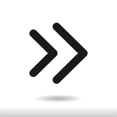 Right Arrow icon vector eps 10